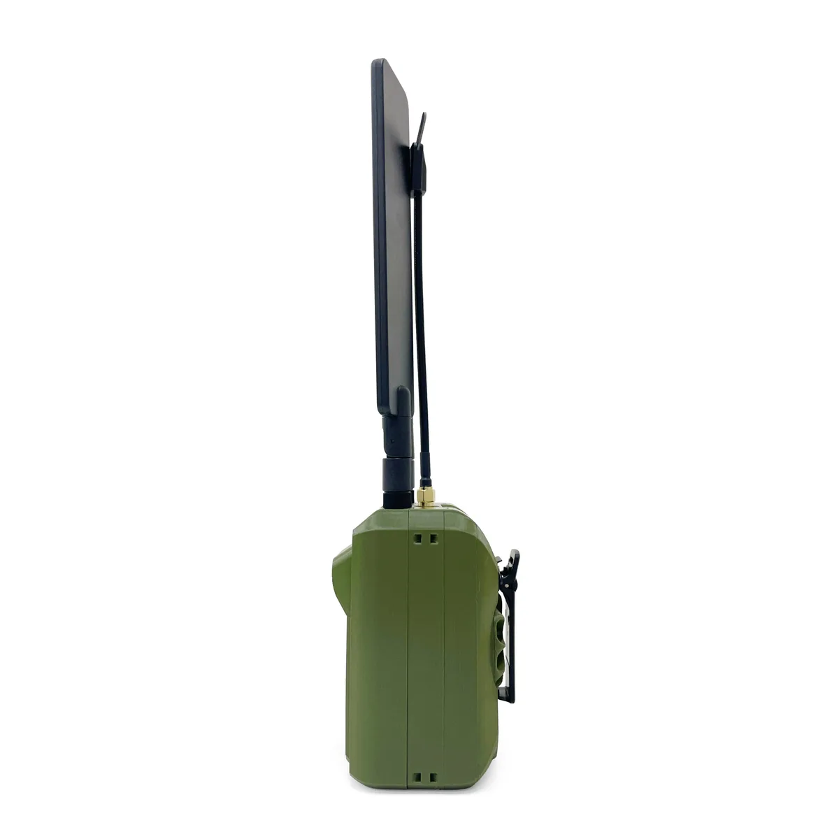 FRANEK 3.0 handheld drone detector, side view